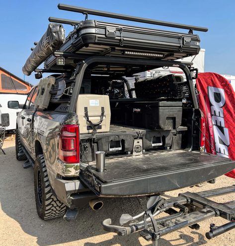 Silverado Overland Build, Ram 1500 Overland Build, F250 Overland Build, Ram Overland Truck, Overland Truck Ideas, F150 Overland Build, Toyota Overland Vehicles, Ford F150 Overland, Truck Overlanding