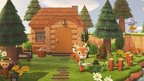 ↟ ↟ 𝙴𝚎𝚟𝚎𝚎 ↟ ↟ on Instagram: “Beau. A stag’s story. Ft. Dizzy the photobomber ⠀⠀⠀⠀⠀⠀⠀⠀⠀ • • • #animalcrossing #animalcrossingnewhorizons #ACNH #newhorizons…” Cottagecore Yard, Acnh Witchy, Adventure Time Oc, Acnh Builds, Acnh House, Animal Crossing Pc, Ac Ideas, Acnh Inspiration, Acnh Cottagecore