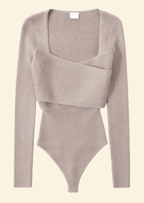 Bodysuit Sewing Pattern, Top Pattern Sewing, Bodysuit Pattern, Wrap Bodysuit, Body Suit Outfits, Pink Bodysuit, Cutout Bodysuit, New Years Eve Outfits, Knit Wrap