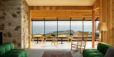 This Hidden Town on the Sonoma Coast Now Has a Waterfront Ranch With Some of the Most Beautiful Views in the Country | Travel + Leisure Sea Ranch Lodge, The Sea Ranch, Monarch Beach Resort, Cedar Walls, Maui Resorts, Sonoma Coast, Sea Ranch, Wooden Cabins, Rustic Barn