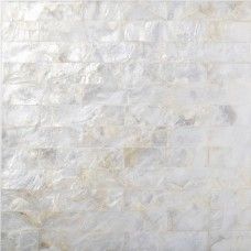 TST Freshwater Shell Pad Tiles Subway Natural White Seamless Shell Living Room & Bathroom Mosaic Tile Farmhouse Master Bath, Mother Of Pearl Tiles, Pearl Backsplash, Pearl Tiles, Greige Kitchen, Backsplash Bathroom Wall, Shell Tiles, Pearl Tile, Mosaic Bathroom