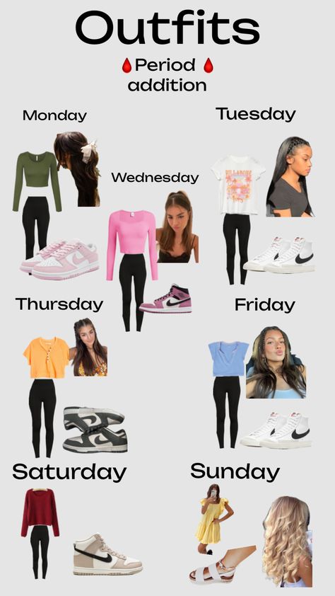 #periodoutfits Period Outfits For School Comfy, Sick Day Outfit, Cute Easy Outfits For School, Period Days, On Period, Cute Middle School Outfits, Baby Clothes Country, Matching Outfits Best Friend, Save Outfits