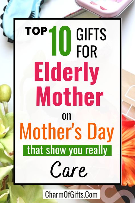 These 10 gift ideas are just what an elderly mom needs. Thoughtful things that she will cherish. Make beautiful memories with her on this mothers day with these 10 ideas that she will love to get from her son or daughter. Simple, useful and unique these gifts show you care and appreciate her. #agingmom #eldelry #mothersday Thoughtful Mother’s Day Gifts, Sentimental Mothers Day Gifts, Unique Mother’s Day Gifts For Grandma, Mother’s Day Gift Idea, Mother’s Day Gifts, Mother’s Day Gift, Simple Mothers Day Gifts, Morhers Day, Mothersday Gifts Diy