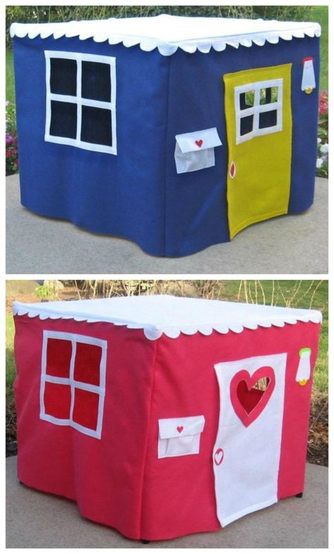 Table Playhouse, Card Table Playhouse, Play Teepee, Indoor Playhouse, Build A Playhouse, Table Tents, Teepee Kids, Kids Tents, Card Table