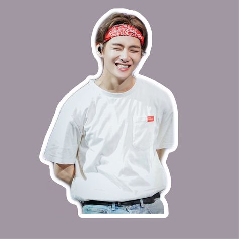 BTS V Taehyung Sticker Taehyung Printable Stickers, V Stickers Printable, Taehyung Printable, Bts Stickers Printable, Map Of Soul 7, V Stickers, Taehyung Sticker, Bts Tickets, Sticker Bts