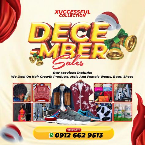 December Sales Flyer, December Sales Flyer Design, Sales Flyer Design, Advert Design, Sales Flyer, Phone Cards, Social Media Design Inspiration, Sale Flyer, Media Design