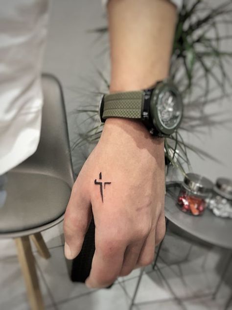 Simplicity Speaks: 20 Minimalist Tattoo Ideas for Men - besttattoo.wiki - Unveiling Exquisite Ink Art Xoxo Tattoo, Cross Tattoo On Hand, Inner Wrist Tattoos, Tatuagem Masculina Pequena, Simple Tattoos For Guys, Tattoos Infinity, Men's Small Tattoo, Cross Tattoo For Men, Wrist Tattoos For Guys