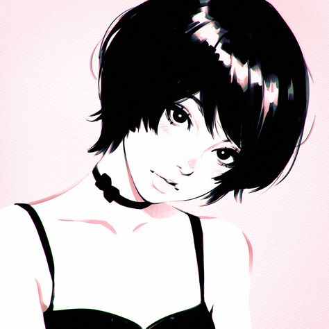 Short Three | Kuvshinov Ilya on Patreon Kuvshinov Ilya, Ilya Kuvshinov, Short Black Hair, Painting Stuff, Tableau Art, Random Art, Art References, Art Stuff, Pretty Art