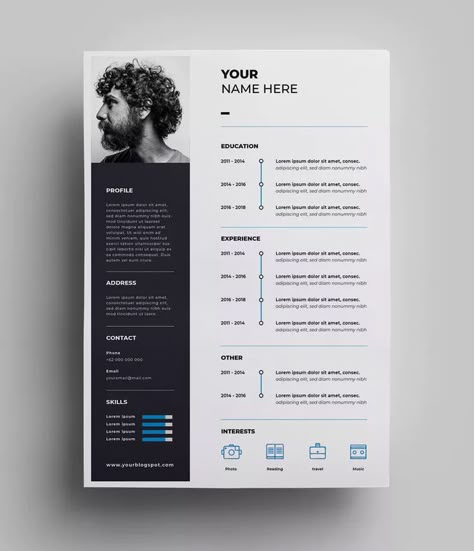 Business Cv Design, Resume For Designers, Designers Resume, Creative Resume Design, Curriculum Vitae Design, Cv Ideas, A4 Paper Size, Cv Original, It Cv