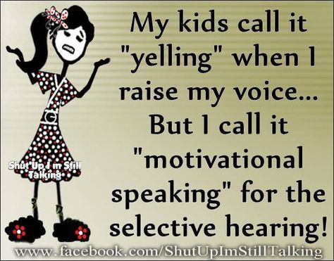 I'M NOT YELLING! Motivational Speaking, E Card, A Sign, Bones Funny, Great Quotes, Favorite Quotes, I Laughed, Me Quotes, Words Of Wisdom