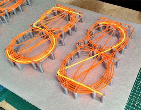 EL Wire Neon Nixie Style Clock: 21 Steps (with Pictures) Mini Gadgets, Electroluminescent Wire, Neon Crafts, Make A Clock, Name Board, Unusual Clocks, Diy Tech, Nixie Tube, El Wire