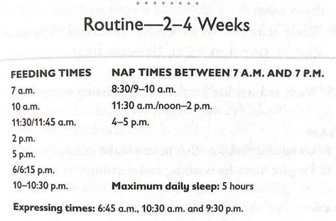 Couldn't find much on this online so sharing for those interested. From The New Contended Little Baby Book by Gina Gord Gina Ford Routine, Gina Ford, Nap Time, Baby Book, Sleep, Books