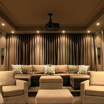 Media Room Design Theatre Rooms, Media Room Furniture, Media Room Seating, Theater Room Ideas, Movie Rooms, Media Room Ideas, Home Theater Ideas, Theater Room Design, Theatre Ideas