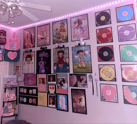 Melanie Martinez Portals Room Decor, Melanie Martinez Tapestry, Room Ideas Melanie Martinez, Melanie Martinez Vinyl Collection, Melanie Martinez Concert Portals, Melanie Martinez Shrine, Melanie Martinez Room Aesthetic, Melanie Martinez Room Decor Ideas, Melanie Martinez Diy Room Decor