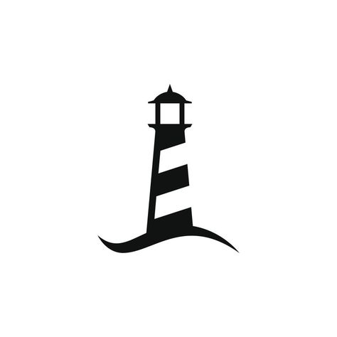 Lighthouse Graphic Design, Wizard Ideas, Lighthouse Clipart, Nautical Images, Lighthouse Logo, Lighthouse Storm, Dremel Crafts, Tiny Quotes, Logo Sketches