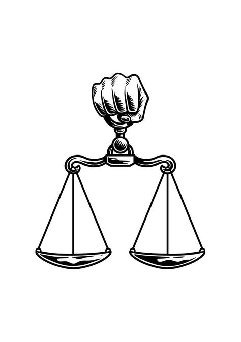 Justice Drawing, Scales Of Justice Tattoo, Arte Trash Polka, Equality Tattoos, Justice Symbol, Law Tattoo, Justice Tattoo, Law Firm Logo Design, Symbol Drawing