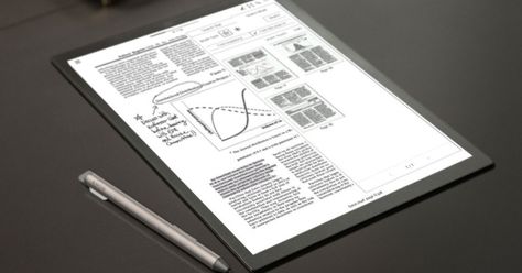 bit.ly/2oskBis Sony’s revamps its Digital Paper tablet with new screen and interface Paper Tablet, Sony Electronics, E Ink, Technology Trends, Cool Tech, Touch Panel, Paper Models, Digital Technology, Digital Business