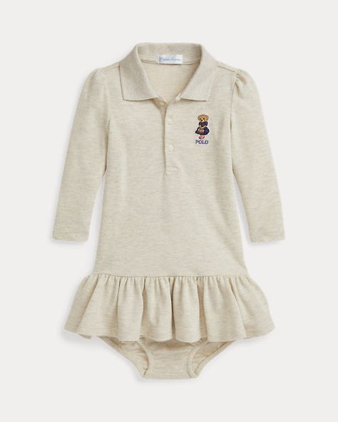 Ralph Lauren Ralph Lauren Clothes, Baby Ralph Lauren, Ralph Lauren Toddler Girl, Baby Bloomers, Polo Bear, Jumper Shirt, Toddler Girl Outfits, Wimbledon, Polo Dress