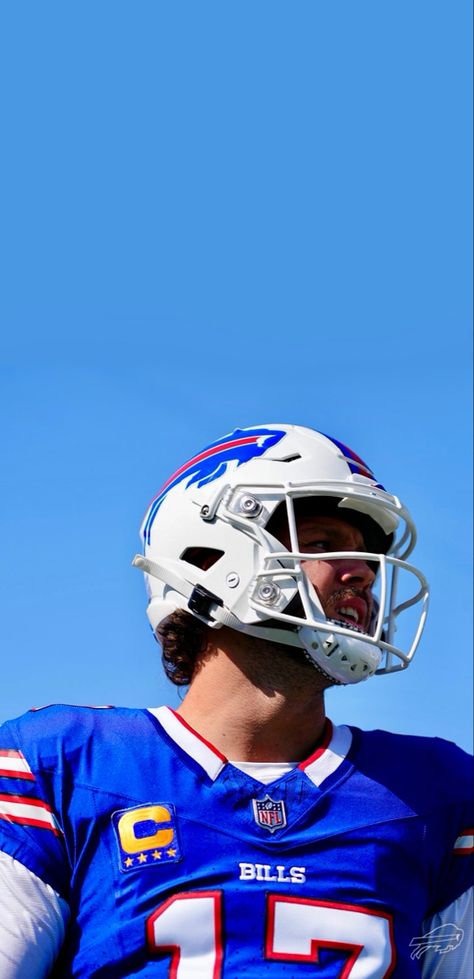 Bills Wallpaper, Buffalo Bills Baby, Josh Allen Buffalo Bills, Buffalo Bills Stuff, Football America, Nfl Football Art, Buffalo Bills Football, Bills Football, Nfl Photos