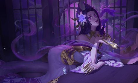 Spirit Blossom Cassiopeia, League Of Legends Spirit Blossom, League Of Legends Heroes, League Of Legends Fanart, Spirit Blossom, League Of Legends Poster, Splash Art, Riot Games, Lol League Of Legends