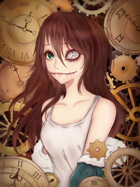 Clockwork - Creepypasta by elpheltel on DeviantArt The Story, Clock, Wattpad, Hair, Anime