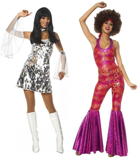 Disco Fashion Women, Disco Dance Outfits, 1970s Fashion Disco, 70s Party Outfit, Moda Disco, 70s Disco Outfit, Disco Party Outfit, Mode Disco, Look Disco