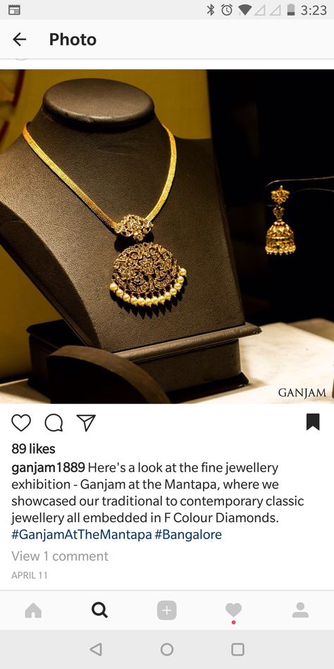 Jigini Designs Gold, Naan Chain Designs, White Stone Necklace Indian Gold, Ganjam Jewellery, Beaded Wedding Jewelry, Antique Necklaces Design, Gold Pearl Jewelry, Womens Silver Jewelry, Gold Bridal Necklace