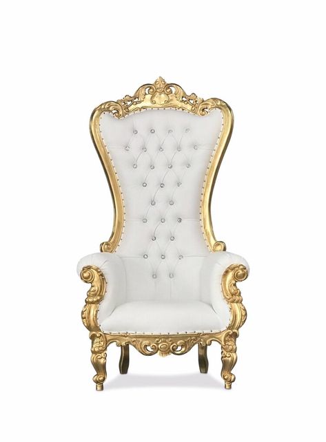 Shop • Single Throne Chairs • Chiseled Perfections® Vintage Wicker Chair, Rococo Chair, Princess Chair, White Chaise, Chivari Chairs, Throne Chairs, Thrown Chair, Black Piano, Kids Bedroom Inspiration