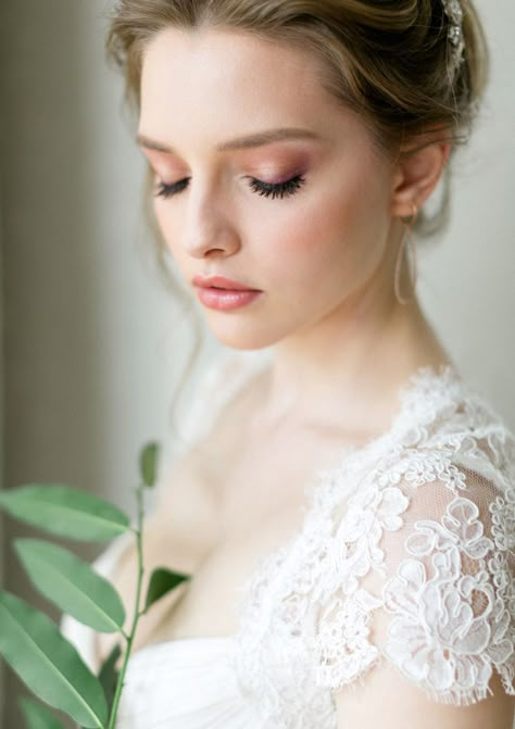 Wedding Makeup Photography, Spring Wedding Makeup, Make Up Sposa, Soft Bridal Makeup, Romantic Wedding Makeup, Boho Wedding Makeup, Bridal Makeup Natural, Wedding Day Makeup, Wedding Makeup Looks