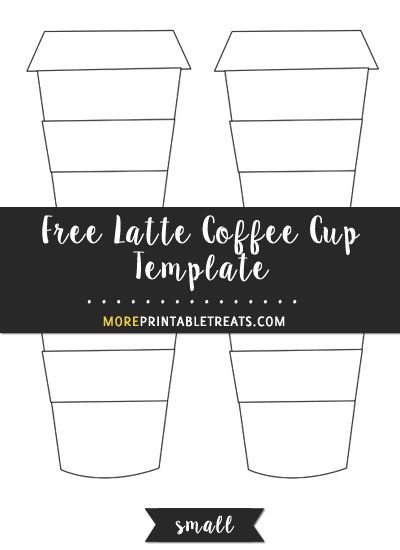 Free Latte Coffee Cup Template - Small Coffee Mug Template Free Printable, Cute Ways To Fold A Letter, Cup Template, Coffee Mug Printable Template, Coffee Cup Printables Free, Free Coffee Cup Templates, Coffee Cup Template Free Printable, Printable Coffee Cup Template, Coffee Cup Template