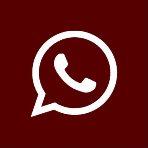 Dark red whatsapp icon ios 14 Red Whatsapp Icon, Dark Red App Icons, Dark Red Icons, Iphone Red Wallpaper, Maroon Aesthetic, Red App Icons, Whatsapp Logo, Android Icons, Red Aesthetic Grunge