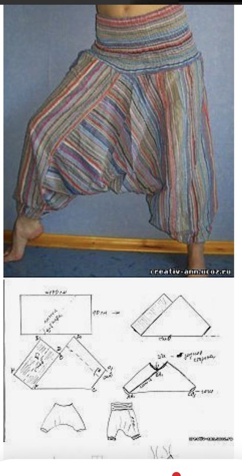 Harem Pants Pattern, Pola Rok, Sewing Pants, Pants Sewing Pattern, Couture Mode, Fashion Sewing Pattern, Blouse Diy, Dress Sewing Patterns, Pants Pattern