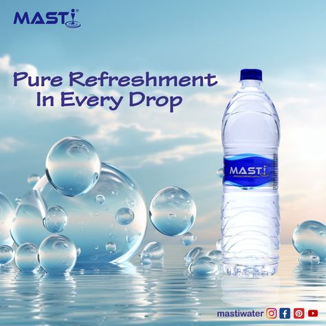 Discover pure refreshment in every drop with Masti Water.💧 ✨Quench your thirst and revitalize your spirit with our premium mineral water, sourced from pristine springs and packed with essential minerals. Perfect for those who crave a natural, crisp taste that invigorates from the inside out. Join the #MastiWater movement and elevate your hydration game today.🌿🌊 💬Tell us how Masti Water refreshes your day in the comments. #PureRefreshment #StayHydrated #stayhealthy #drinkwater #drinkmasti ... Essential Minerals, Mineral Water, Water Design, Stay Hydrated, Drinking Water, How To Stay Healthy, Oasis, Springs, Inside Out