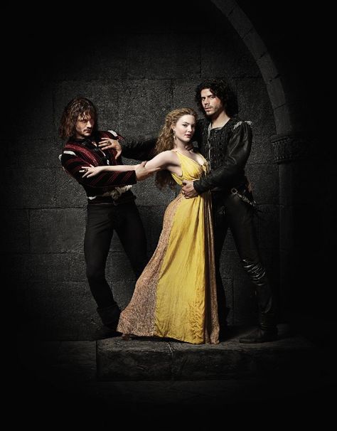 Still of Holliday Grainger, David Oakes and François Arnaud in The Borgias Cesare And Lucrezia, Borgia Tv Series, David Oakes, François Arnaud, Spartacus Workout, Francois Arnaud, Cesare Borgia, The Borgia, Holliday Grainger