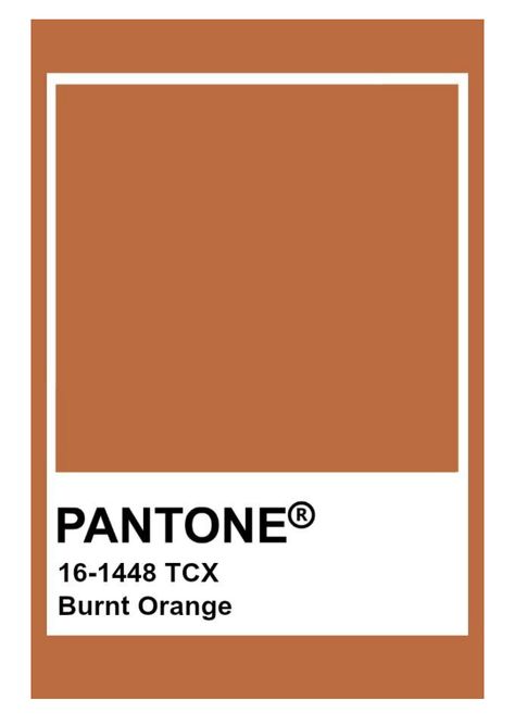 Orange Pantone, Burnt Orange, Orange