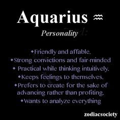 Aquarius Personality Aquarius Personality Traits, Aquarius Personality, Ascendant Sign, Aquarius Truths, Aquarius Traits, Aquarius Life, Aquarius Rising, Sayings And Quotes, Aquarius Quotes