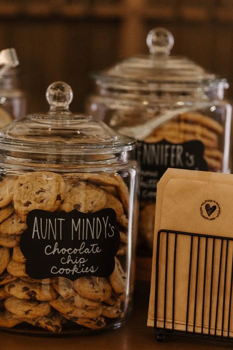 🍪✨ Just had to share this delightful idea that added a sweet touch to this very special day—your very own cookie bar at a wedding! 🎉❤️ 🍫🍪



Venue: @hartandmainevents
Coordinating: @tdahlgrenevents
Photo: @lindsaymelaniephoto
Video: @mountainmadefilms
Florals: @boukaystand
Hair and Makeup: @amandaraebeauty and @beautyxsami
DJ: @musicmakesyoumove
Catering: @stonefiregrill

#WeddingDessert #CookieBar #WeddingInspo #SweetCelebration #LoveAndCookies Cookies Bar Wedding, Cookie Bar At Wedding Reception, Reception Cookie Bar, Cookie And Brownie Bar Wedding, S’more Bars Wedding, Cookie Bar Wedding, Bar Wedding, Cookie Bar, December Wedding