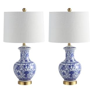 Blue And White Lamps, Chinoiserie Table, White Lamps, Ginger Jar Lamp, Blue And White Design, Chinoiserie Blue, Condo Furniture, Traditional Lamps, Blue White Decor