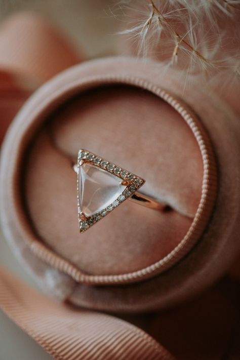 Hey H&H fam! Tell us how you found the shop, we want to know where our customer base is from <3 https://withheartandhoney.store #Hot #LatestFashion #Trendy #withheartandhoney #shopsmall Morganite Rose Gold Ring, Rose Gold Morganite Ring, Pink Triangle, Rose Gold Morganite, Jewel Necklace, Sparkle And Shine, Morganite Ring, Morganite, Gold Plating