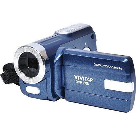 Vivitar DVR508NHD-BLU DVR-508 4X Digital Zoom Video Recorder, Styles and Colors May Vary , Blue Tipografi 3d, Retro Gadgets, Digital Video Camera, Iphone App Design, Png Icons, Widget Icon, Digital Video, Ios Icon, Phone Icon