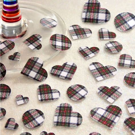 Tartan Table Confetti Scottish Table Confetti Scotland Party - Etsy Australia Burns Night Table Decorations, Scotland Party, Tartan Crafts, Mackenzie Tartan, Tartan Wedding, Royal Stewart Tartan, Campbell Tartan, Burns Night, Black Watch Tartan