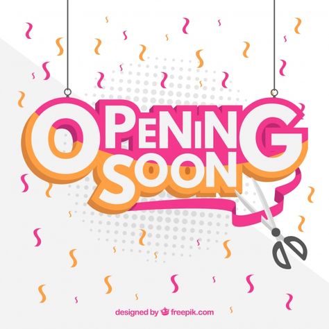 Modern opening soon composition with flat design Free Vector Black Friday Sale Design, Comunity Manager, Digital Graphics Art, Fragrance Lab, Banner Design Inspiration, Banner Ads Design, Background Wallpaper For Photoshop, Banner Template Design, Bedroom House