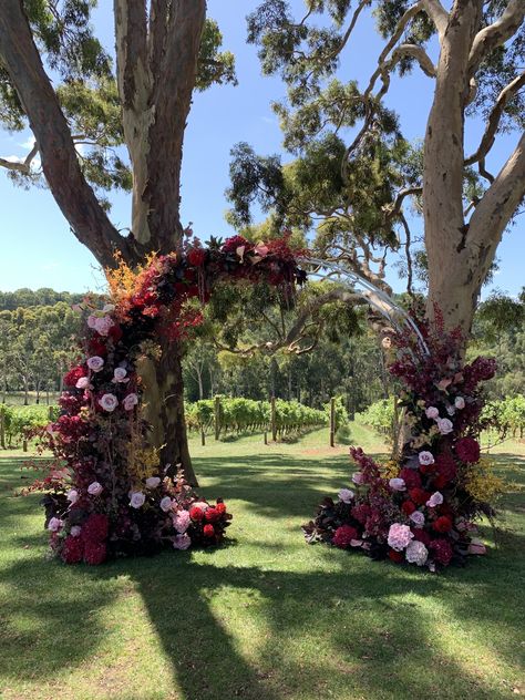 Plum And Maroon Wedding, Lilac And Maroon Wedding, Spring Burgundy Wedding, Plum And Red Wedding, Purple And Burgundy Wedding, Plum Wedding Dresses, Blackberry Wedding, Red Burgundy Wedding, Purple Wedding Ceremony