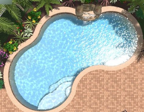 Pool Shapes, Property Brothers, Patio Designs, Dream Backyard, Pool Ideas, Backyard Patio Designs, Vintage Magazines, Patio Design, Backyard Patio