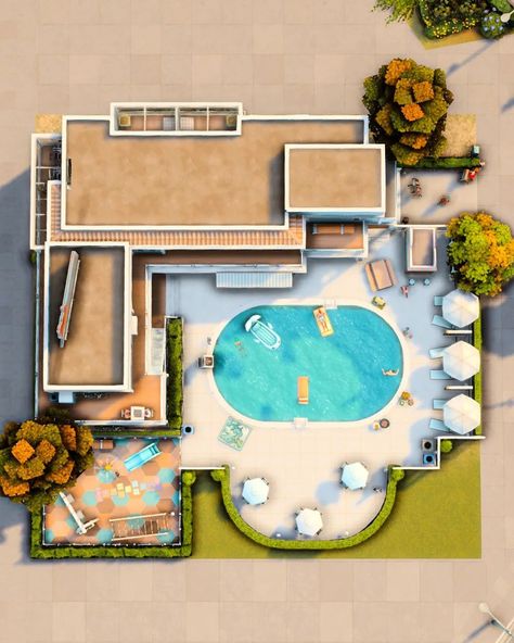 I built a family motel with a rounded pool in @thesims 🌊 You can download the build from my gallery, my ID is Create4sims 🤍 🔸 Playtested 🔸 Speedbuild I hope you like it! Friendly reminder that you can now support me by using the code CREATE4SIMS at checkout when purchasing any Sims 4 DLC on the EA APP or thesims.com . Thank you all so much! #thesims #thesims4 #sims4builds #ts4