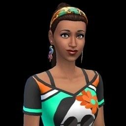 Penny Pizzazz / Age: YA / Aspiration: City Native / Traits: Home Turf, Romantic, Outgoing, Ambitious / Likes: / Dislikes: / Relationships: / Sentiments: / Reputation: / Occupations: Online A-Lister (Social Media 8) / Skills: Charisma 8, Comedy 6, Cooking 7, Programming 5 / Clubs: / Penny is THE source of the coolest happenings and the latest trends in San Myshuno. But will this Online A-Lister's staunch dedication to her career get in the way of finding romance? Penny Pizzazz, San Myshuno, 17th Anniversary, Get It Girl, Fashion District, Brown Hair Colors, The Source, Favorite Dress, How To Be Outgoing