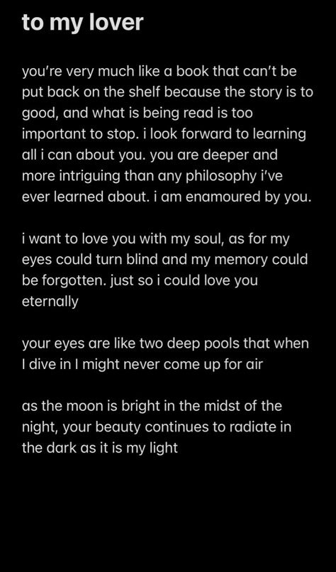 Letter To Lover, Types Of Love Language, Pick Up Line Jokes, Words To Describe Yourself, Cute Text Quotes, One Word Quotes, Message For Boyfriend, My Lover