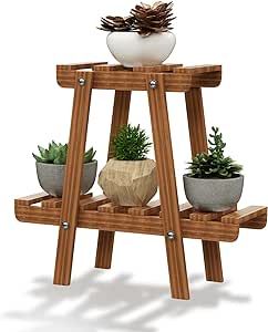 Wood Plant Shelf, Shelf Flower, Plant Ladder, Plant Rack, Support Pour Plante, Plant Stands Outdoor, Wooden Plant Stands, Living Room Corner, Outdoor Living Decor