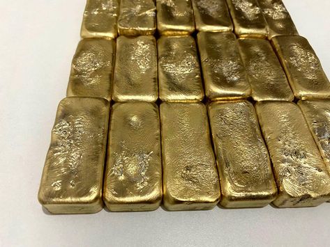 MOC Gold Bars Gold Bars For Sale, Mint Logo, Gold Bullion Coins, Gold Bars, Bullion Coins, Gold Girl, Pocket Money, Miami Vice, Gold Bullion