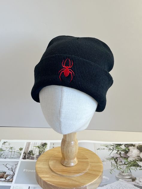 Red Logo Design, Mens Beanie Hats, Men's Beanies, Cute Beanies, Women's Beanie, Boots Women Fashion, Style Noir, Red Logo, Red Hats